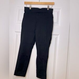Spanx Women's Small High Rise  Black‎ Jeggings Two Back Pockets Stretch